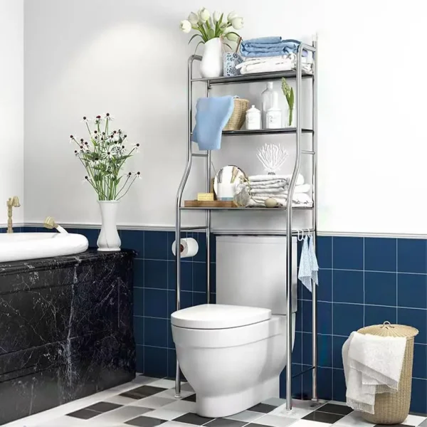 Etagère rangement WC