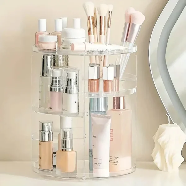 support cosmétique rotatif