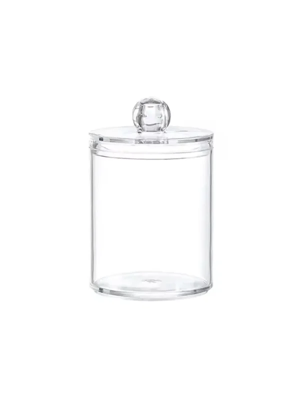 rangement coton salle de bain