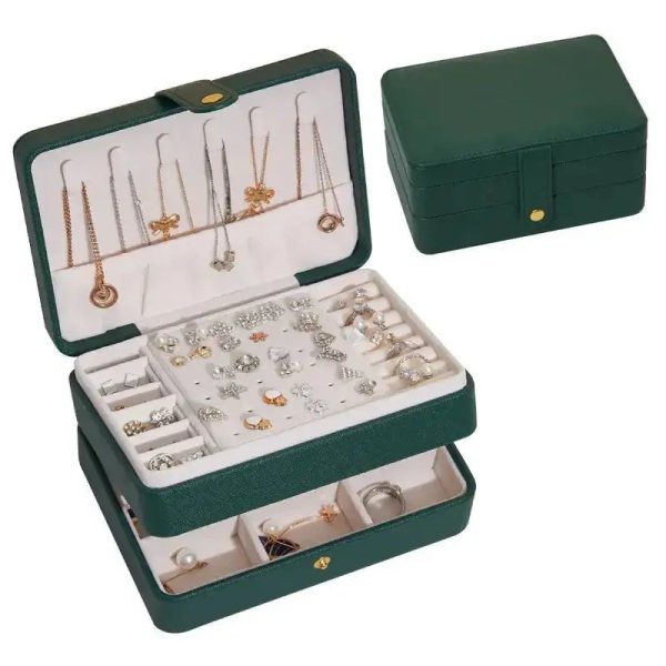 boîte à bijoux cuir