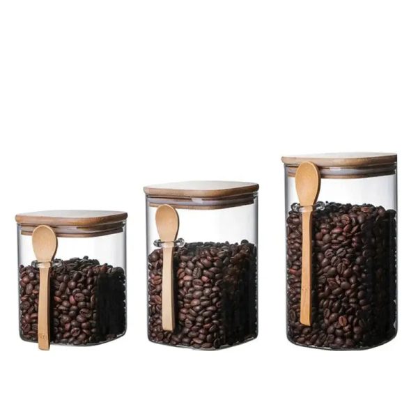 boite de conservation en verre