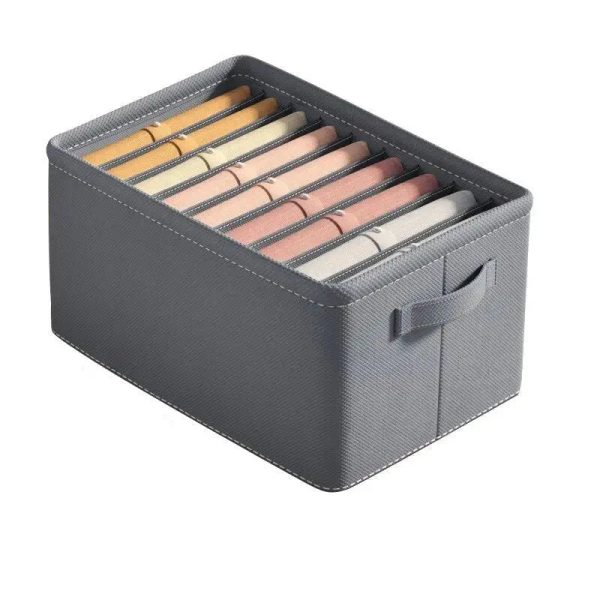 boite rangement grise