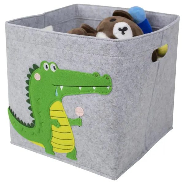 boîte rangement tissu animaux
