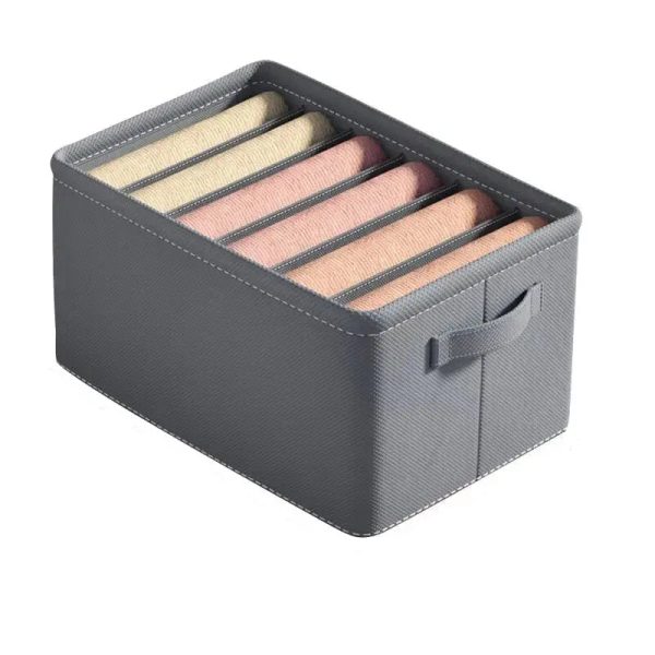 Boite rangement grise