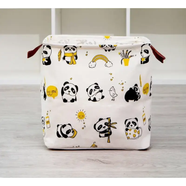 panier rangement enfant panda