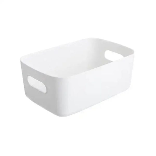 panier plastique blanc